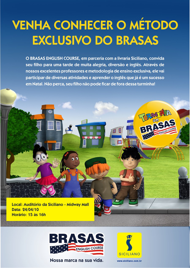 Imagem da notícia NOVA PARCERIA: BRASAS ENGLISH COURSE